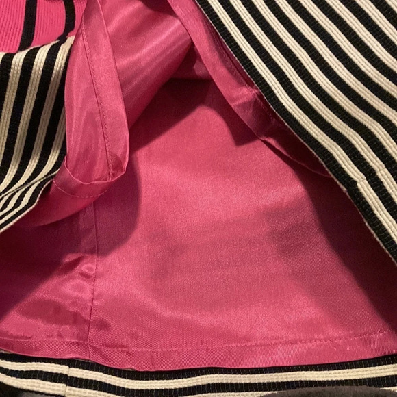NWT LOFT Pink Color Block Stripe Skirt 2P - Picture 16 of 16